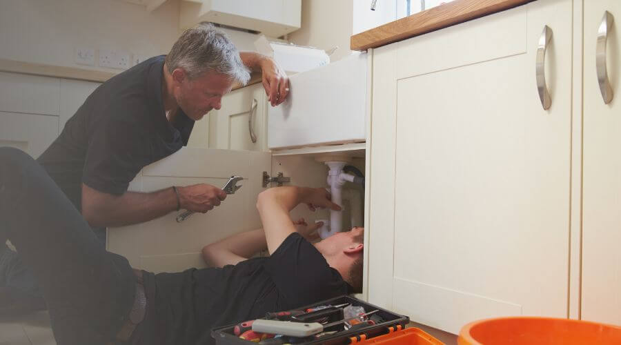 Professional water heater repair in Baldwin, ND